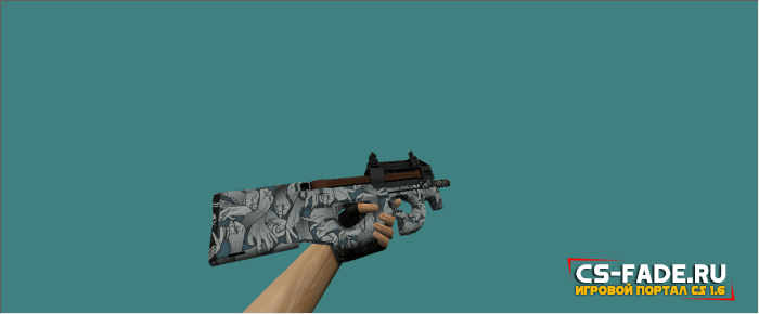   HD P90 Death Grip  CS:GO  CS 1.6